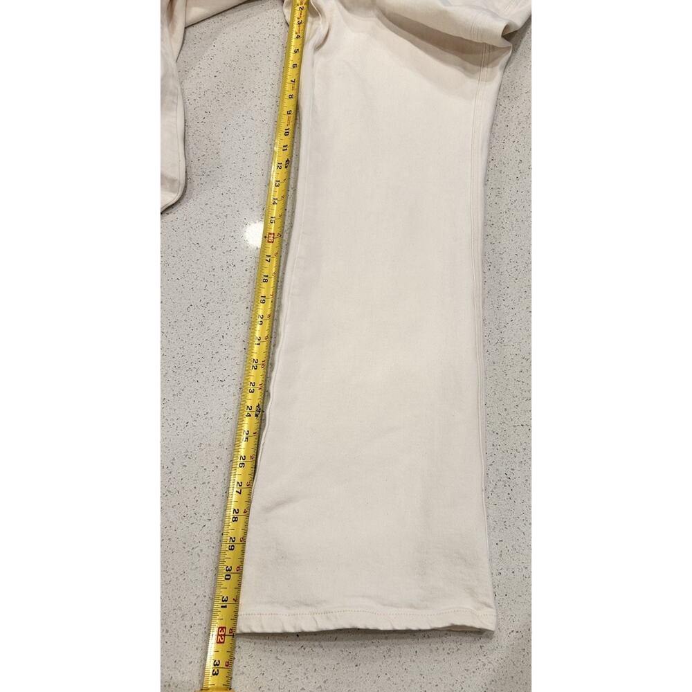 J Jill Denim Jeans Women Size 18T Cream/Off White Modern Slim Boot Cut Stretch - Picture 5 of 8